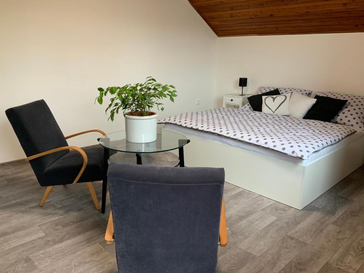 Apartman V Podkrovi Hostinné Eksteriør bilde